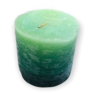 ‎Handcrafted Timber Scented Candle (Green)